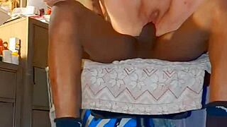 Busty Rainbowhaired Milf Slut Fucks BBC Hard!