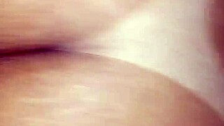 Spectacular Brunette Enjoys Outdoor Oral Session in Casual Homemade Setting