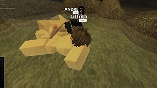 i grab my best amiga for quick hardcore sex in cartoon style. we do it roblox litfrith way with full passion