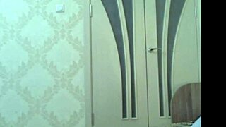 Horny Asian camgirl masturbates with dildo on webcam