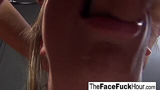 Teen Slut Performs Blowjob Leading To Facial