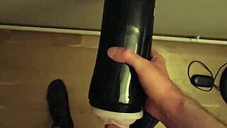 fucking fleshlight until huge cumshot