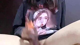 Behind the scenes, amateurs engage in masturbation leading to intense squirting in 2025