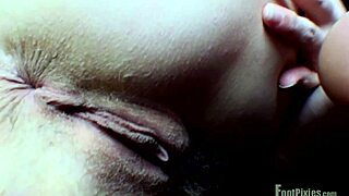 Intriguing foot fetish with ms nacke's hairy toes getting worshipped