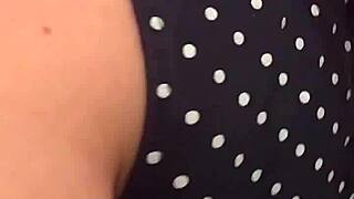 Brunette Babe Bent Over For Anal In Restroom.