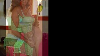 Amateur Milf Candi Annie Loves Sucking and Fucking in Cum Covered Photo Series with Rimjob and Swallowing
