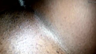 Caribbean schoolgirl squeezes monster cock with pussy