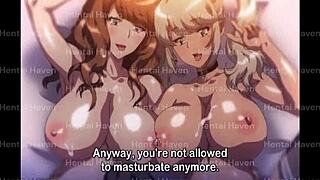 Step Sisters Lick Cock Together