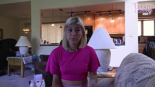 Pretty College Babysitter Lilith Grace Gets Bent Over for Quickie Cunilingus and Cowgirl Riding with Boss Seth Brogan