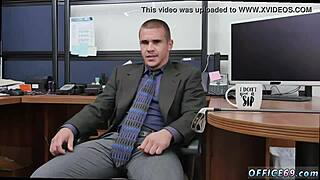 Boy gives old guy intense blowjob! Bare yoga motivates gay action!