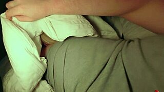 Stepmom blows and gets pussy soaked in cum holiday fun!