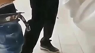 I offered my ass bareback to two teachers in the school toilet for public outdoor fun