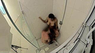 watch me fucking the hot girlfriend in the bathroom