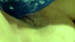 dildo covered in cum after toy play