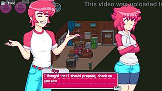 Did you see step sister drop her towel?