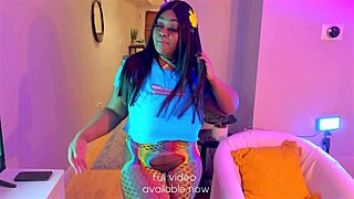 Thick college girl deepthroats monster cock balls deep in casting