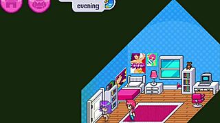 Did you see step sister drop her towel?