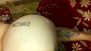 Girlfriend begs for deep anal creampie