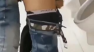 I offered my ass bareback to two teachers in the school toilet for public outdoor fun