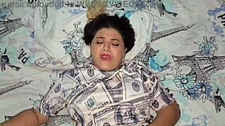 Im happy destroying my blondes pink white ass with my thick black cock