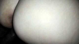 feeling so intense, cuckold's wife orgasms wildly in front of him