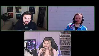 gamer girl dates michael does life - live on the air