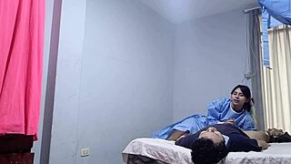 Nurse's treatment turns unexpectedly intimate