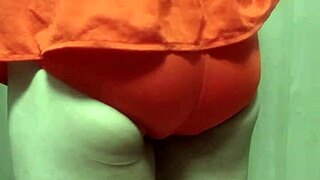 cute asian girl forced to take huge anal plug 😩