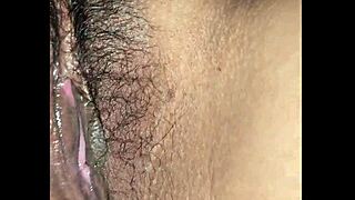 i see this latina housewife masturbate then get creampied