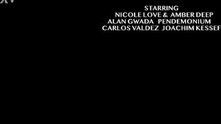 nicole love returns to swallow cum after two big black cocks in ass 😍