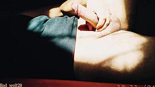 is bad wolf28 giving handjob to penis at sunset?
