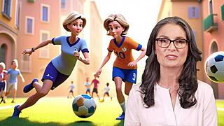 Histoire Généré Par Ia Une Maman Et Son Beau Fils Joue Au Foot