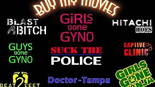 ebony cheerleader gets humiliated during physical by doctor