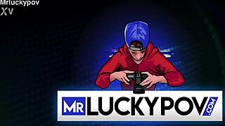 this busty slut is getting creampied in doggystyle and cowgirl