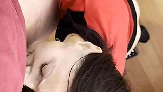 my lover girl licks and we masturbate simultaneously