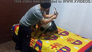 Mother in law caught masturbating asks for help in homemade sex tape