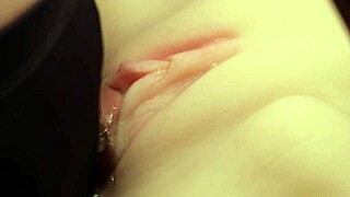 i flush lube in her pussy for double penetration fetish