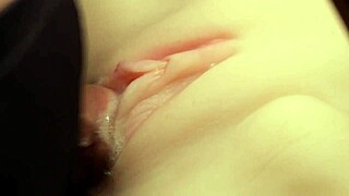 i flush lube in her pussy for double penetration fetish