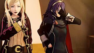 Amateur family meeting in detail