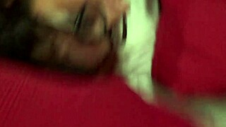 First time experience of Stella Rubino in homemade setting