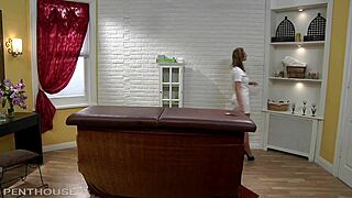 penthouse pet tiffany tyler gets seduced by her lesbian masseuse