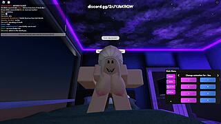 check out this roblox fun with blonde character 😏