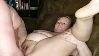 Does the milf scream in pink thong?