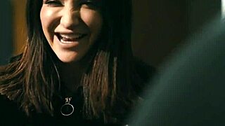 Jane and Natalie share Nathan's monster cock in threesome.