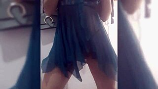 pretty girl dances in lingerie you wont believe what happens next