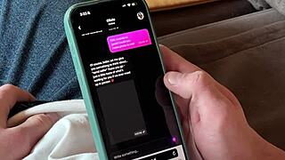 wife jealous of ai but cums on ass!