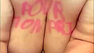 marie gets cumshot facial from big black cock