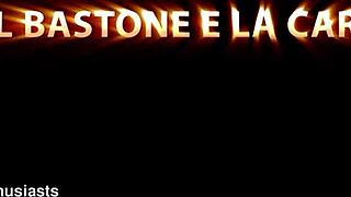 The stick and the carrot: Double penetration and anal fun.