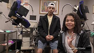 tsayyyy what are you doing to michelle anderson backstage