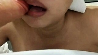 watch this chubby busty beauty's daring dildo adventure?